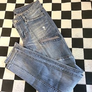 White House Black Market "Skimmer" Jean sz 4